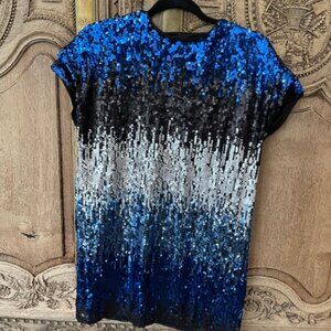 Aidan Mattox Sequin Dress in Size 8
